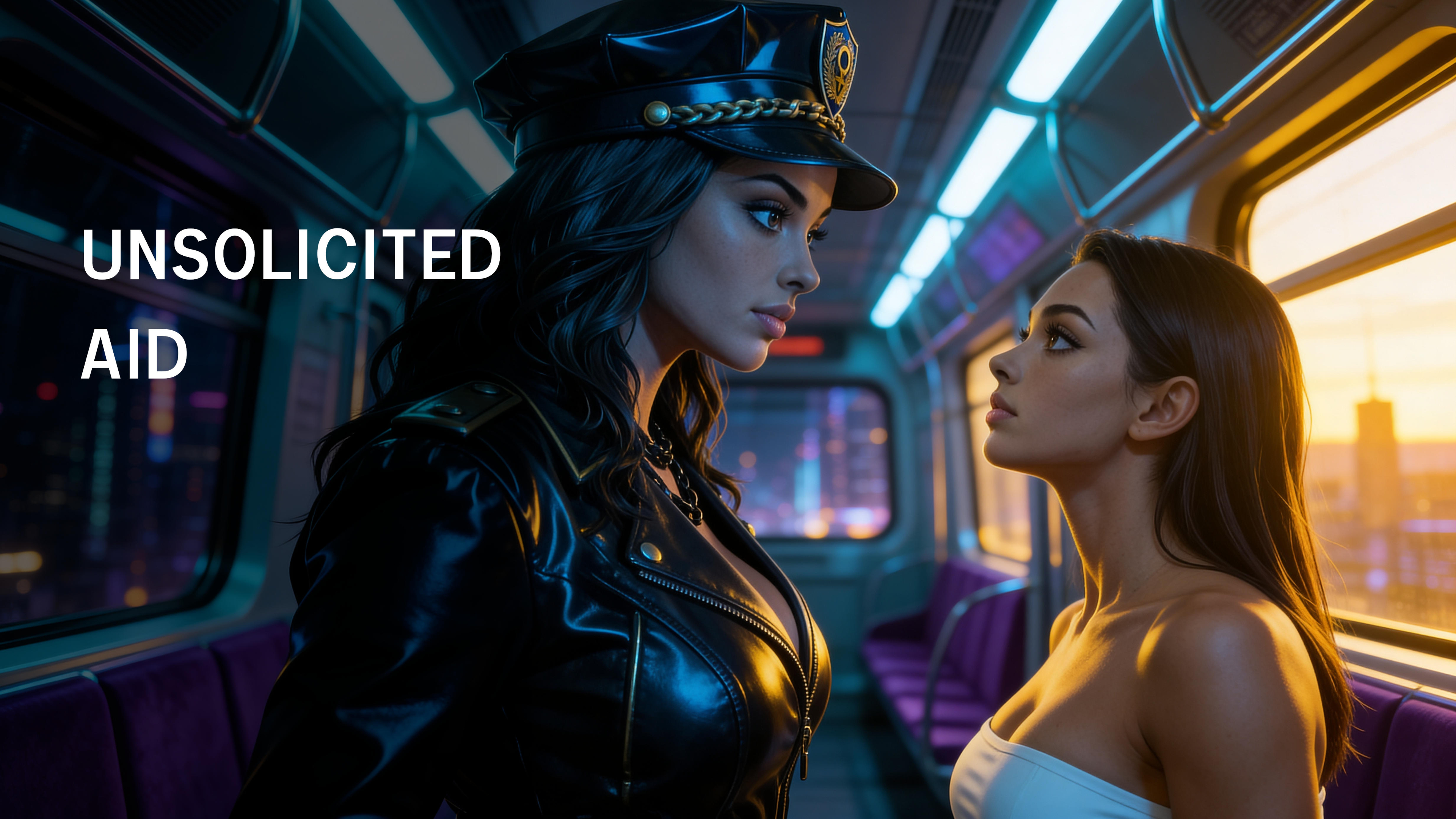 Unsolicited Aid — A Daring Divas Unredacted Cut // Neon-Punk Satire